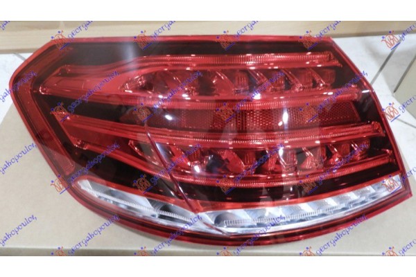 Φανος Πισω Εξω Ολο Led (ΚΟΚΚΙΝΗ ΒΑΣΗ) (E) Αριστερα Mercedes E Class (W212) 13-16 - 540005812