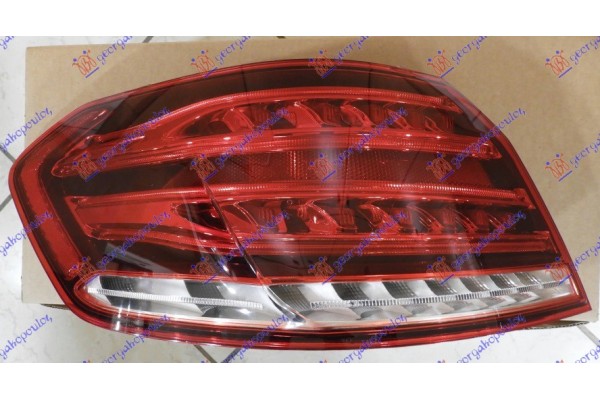 Φανος Πισω Εξω Ολο Led (ΜΑΥΡΗ ΒΑΣΗ) (Ε) Αριστερα Mercedes E Class (W212) 13-16 - 540005814