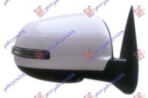 Καθρεφτης ΗΛΕΚ. ΘΕΡΜ. ΗΛ. ΑΝΑΚ. ΒΑΦ. Με Φλας (Α ΠΟΙΟΤΗΤΑ) (CONVEX GLASS) Δεξια Mitsubishi Outlander 13-16 - 550107503