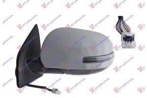 Καθρεφτης ΗΛΕΚΤ. ΘΕΡΜΑΙΝ. ΗΛΕΚΤ. ΑΝΑΚΛΙΝ. ΒΑΦΟΜ. (ΜΕ ΦΛΑΣ) (Α ΠΟΙΟΤΗΤΑ) 9PIN (CONVEX GLASS) Αριστερα Mitsubishi Asx 17-20 - 551307582