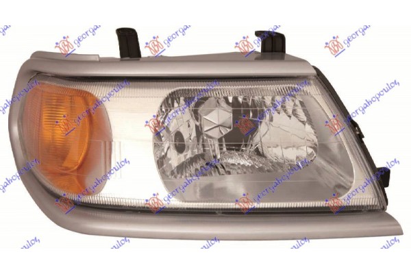 Φανος Εμπρος (ΓΚΡΙ ΠΛΑΙΣΙΟ) (DEPO) Δεξια Mitsubishi Pajero Sport 00-06 - 553105131