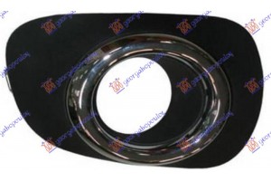 Διχτυ Προφυλακτηρα Εμπρος (ΜΕ Τρυπα ΠΡΟΒ.) 4Π/ΔΙΠΛΟΚΑΜΠΙΝΟ (ΜΑΥΡΟ/ΧΡΩΜΙΟ) -2014 Δεξια Mitsubishi P/U L200 10-15 - 555004803