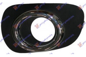 Διχτυ Προφυλακτηρα Εμπρος (ΜΕ Τρυπα ΠΡΟΒ.) 4Π/ΔΙΠΛΟΚΑΜΠΙΝΟ (ΜΑΥΡΟ/ΧΡΩΜΙΟ) -2014 Αριστερα Mitsubishi P/U L200 10-15 - 555004804