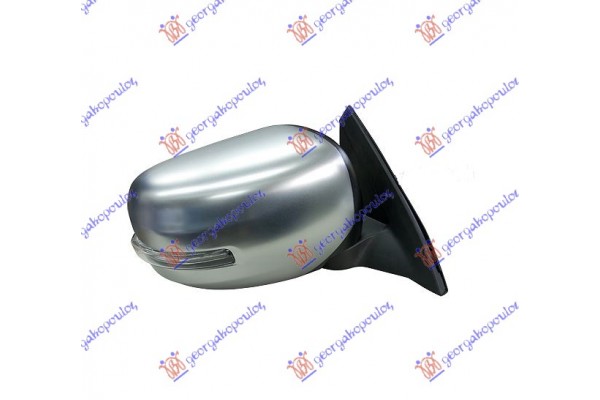 Καθρεφτης Μηχανικος Χειροκινητος Χρωμιο (ΜΕ ΦΛΑΣ) Δεξια Mitsubishi P/U L200 10-15 - 555007486