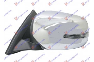 Καθρεφτης ΗΛΕΚΤ. Χρωμιο (Μ/ΦΛΑΣ LED) Αριστερα Mitsubishi P/U L200 10-15 - 555007572
