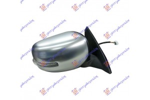 Καθρεφτης ΗΛΕΚ. ΗΛ.ΑΝ. Χρωμιο (Μ/ΦΛ.LED) Δεξια Mitsubishi P/U L200 10-15 - 555007576