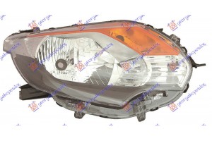 Φανος Εμπρος & ΗΛΕΚΤ. Μαυρο (Ε) (DEPO) Δεξια Fiat Fullback 16- - 296605133