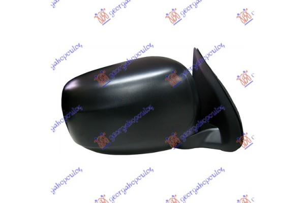 Καθρεφτης Μηχανικος Χειροκινητος Μαυρος Δεξια Mitsubishi P/U L200 15-19 - 555107401