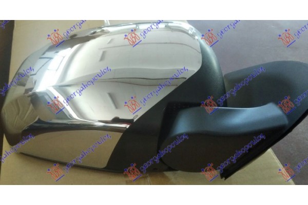 Καθρεφτης Μηχανικος Χειροκινητος Χρωμιο (CONVEX GLAS) Δεξια Mitsubishi P/U L200 15-19 - 555107406