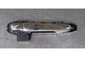 Χερουλι Πορτας Εμπρος Εξω (& Πισω ΔΕ=ΑΡ) Χρωμιο Δεξια Mitsubishi P/U L200 15-19 - 555107841