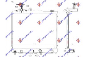 Ψυγειο Νερου 1.2 Βενζινη Αυτοματο (375x478x16) Mitsubishi Space Star 16-20 - 557106310