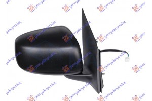 Καθρεφτης Μηχανικος Χειροκινητος Μαυρος (Α ΠΟΙΟΤΗΤΑ) (CONVEX GLASS) Δεξια Mitsubishi Space Star 13-16 - 557007481