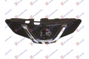 Μασκα Μαυρη Με Χρωμιο (ΜΕ ΚΑΜΕΡΑ) Nissan Qashqai 13-17 - 576104545