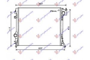 Ψυγειο Νερου 2.0 Benzinh ΜΗΧΑΝΙΚΟ-ΑΥΤΟΜΑΤΟ - 1.5 Dci Πετρελαιο Μηχανικο (540x465) Nissan Qashqai 13-17 - 576106310