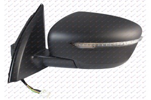 Καθρεφτης Ηλεκτρικος Θερμαινομενος Βαφομενος (ΜΕ ΦΛΑΣ) (Α ΠΟΙΟΤΗΤΑ) (CONVEX GLASS) Αριστερα Nissan Qashqai 13-17 - 576107484