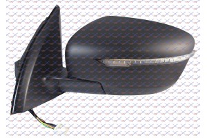 Καθρεφτης Ηλεκτρικος Θερμαινομενος Βαφομενος Ηλεκτρικα Ανακλινομενος (ΜΕ ΦΛΑΣ) (Α ΠΟΙΟΤΗΤΑ) (CONVEX GLASS) Αριστερα Nissan Qashqai 13-17 - 576107504