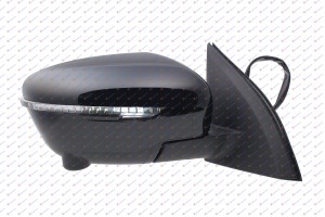 Καθρεφτης ΗΛΕΚΤ. ΘΕΡΜΑΙΝ. ΗΛΕΚ. ΑΝΑΚΛΙΝ. ΒΑΦΟΜ. (ΜΕ ΦΛΑΣ)& Καμερα (Α ΠΟΙΟΤΗΤΑ) (CONVEX GLASS) Δεξια Nissan Qashqai 13-17 - 576107591