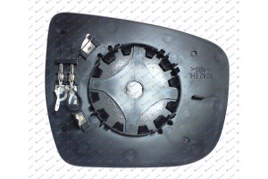 Κρυσταλλο Καθρεφτη Θερμαινομενο (CONVEX GLASS) Αριστερα Nissan Qashqai 13-17 - 576107612