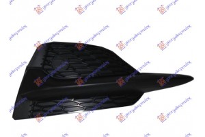 Διχτυ Προφυλακτηρα Εμπρος Ακραιο Μαυρο (ΜΕ/ΧΩΡΙΣ PDS) Αριστερα Nissan Qashqai 17-21 - 576204812