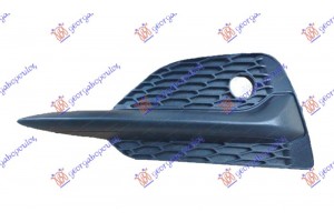 Διχτυ Προφυλακτηρα Εμπρος Ακραιο Μαυρο (ΜΕ PDS) Αριστερα Nissan Qashqai 17-21 - 576204817