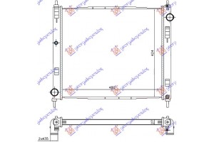 Ψυγειο 1.5 Dci (47.8x44.4x27) (KOYO) Nissan Juke 10-15 - 577006315