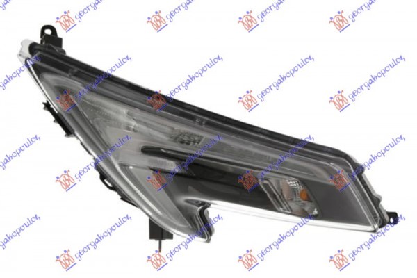 Φλας ΕΜΠΡΟΣ/ΦΑΝΟΣ Ημερας Led -18 (VALEO) Αριστερα Nissan Juke 15-19 - 577105304