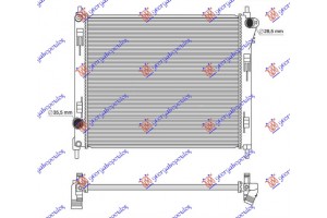 Ψυγειο Νερου 1.2 DIG-T Βενζινη (508x432) (KOYO) Nissan Juke 15-19 - 577106335