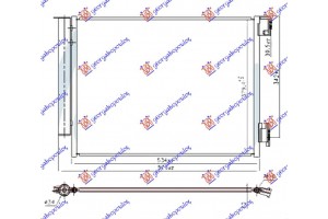 Ψυγειο A/C 1,0 Benziνη Nissan Juke (F16) 19- - 577206410