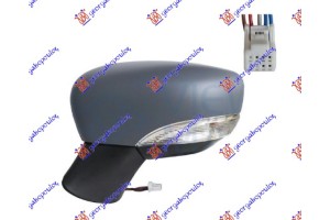 Καθρεφτης ΗΛΕΚΤ. ΒΑΦΟΜ. (ΜΕ ΦΛΑΣ) (5pin) (Α ΠΟΙΟΤΗΤΑ) (CONVEX GLASS) Αριστερα Nissan Micra (K14) 17- - 579207484