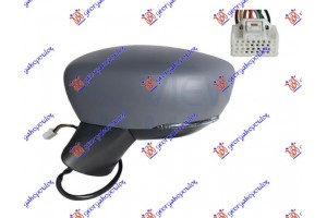 Καθρεφτης ΗΛΕΚΤ. ΘΕΡΜΑΙΝ. ΗΛ.ΑΝΑΚΛ. ΒΑΦΟΜ. (ΜΕ Φλας LED) (9pin) (Α ΠΟΙΟΤΗΤΑ) (CONVEX GLASS) Αριστερα Nissan Micra (K14) 17- - 579207584