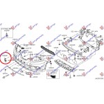 Διχτυ Προφυλακτηρα Εμπρος Ακραιο (ΜΕ Τρυπα ΠΡΟΒΟΛΕΑ) Δεξια Nissan X-TRAIL 14-17 - 583004811