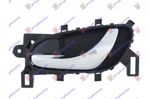 Χερουλι Πορτας ΕΜΠΡΟΣ/ΠΙΣΩ Εσω ΧΡΩΜΙΟ/ΜΑΥΡΟ (ΜΕ Μαυρη ΑΣΦΑΛΕΙΑ) Δεξια Nissan X-TRAIL 14-17 - 583007871