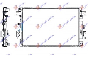 Ψυγειο Νερου 2.3 Dci Πετρελαιο Μηχανικο (720x490) (KOYO) Nissan P/U (D23) Navara NP300 2WD-4WD 15- - 584106305