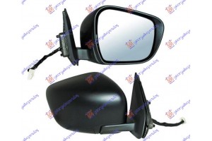 Καθρεφτης Ηλεκτρικος Μαυρος (CONVEX GLASS) Δεξια Nissan P/U (D23) Navara NP300 2WD-4WD 15- - 584107481