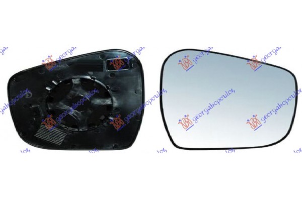 Κρυσταλλο Καθρεφτη (CONVEX GLASS) Δεξια Nissan P/U (D23) Navara NP300 2WD-4WD 15- - 584107601