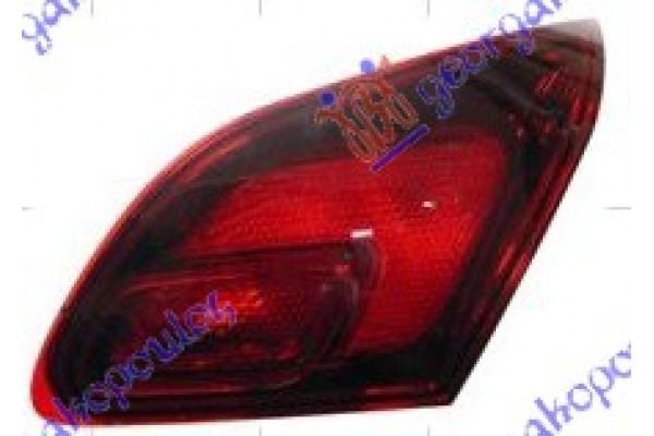 Φανος Πισω Εσω Φυμε -12 (Ε) Δεξια Opel Astra J 5D/S.W. 10-13 - 600005826