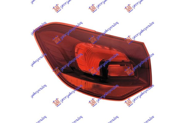 Φανος Πισω Εξω S.W. Φυμε (Ε) Αριστερα Opel Astra J 5D/S.W. 13-16 - 600205842