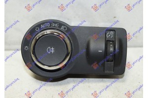 Διακοπτης Φωτων (AUTO) (ΜΕ ΡΟΟΣΤΑΤΗ) (7pin) Opel Astra J 5D/S.W. 10-13 - 600007150