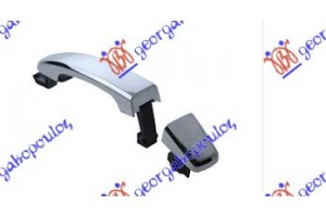 Χερουλι Πορτας Εμπρος Εξω Χρωμ Αριστερα Opel Astra J 5D/S.W. 10-13 - 600007852