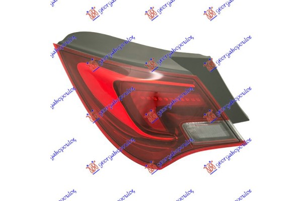 Φανος Πισω Εξω Led Valeo Αριστερα Opel Astra J 3D/GTC 11- - 600105832