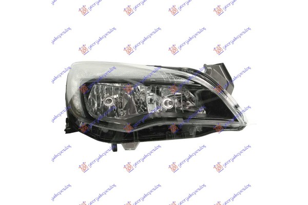 Φανος Εμπρος ΗΛΕΚΤ. Μαυρος (Ε) (DEPO) Δεξια Opel Astra J 5D/S.W. 13-16 - 600205143