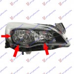 Φανος Εμπρος ΗΛΕΚΤ. Μαυρος (Ε) (DEPO) Δεξια Opel Astra J 5D/S.W. 13-16 - 600205143