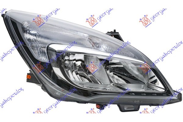 Φανος Εμπρος ΗΛΕΚΤ. (H7/H1) (HELLA) Δεξια Opel Meriva 14- - 602105141