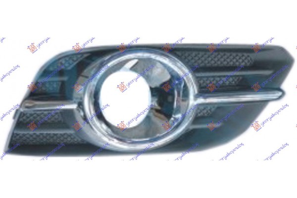Διχτυ Προφυλακτηρα Εμπρος Ακραιο Με Χρωμιο Διακοσμητικο Δεξια Opel Mokka 13-16 - 605004801