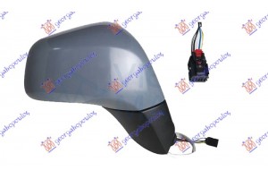 Καθρεφτης ΗΛΕΚΤ. ΘΕΡΜΑΙΝ. ΒΑΦΟΜ./ Μαυρη Βαση (5pin) (CONVEX GLASS) Δεξια Opel Mokka X 16- - 605107501