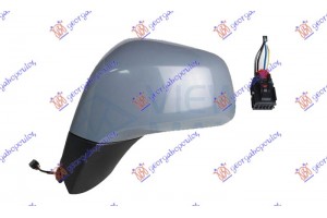 Καθρεφτης ΗΛΕΚΤ. ΘΕΡΜΑΙΝ. ΒΑΦΟΜ./ Μαυρη Βαση (5pin) (ASPHERICAL GLASS) Αριστερα Opel Mokka X 16- - 605107502