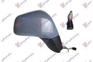 Καθρεφτης ΗΛΕΚΤ. ΘΕΡΜΑΙΝ. ΗΛ.ΑΝΑΚΛ. ΒΑΦΟΜ./ Μαυρη Βαση (7pin) (CONVEX GLASS) Δεξια Opel Mokka X 16- - 605107581