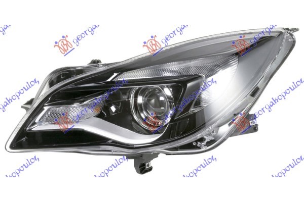 Φανος Εμπρος ΗΛΕΚΤ. (HIR2) (HELLA) Αριστερα Opel Insignia 13-17 - 608005142