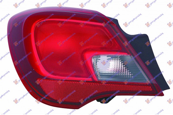 Φανος Πισω 3Π Εξω (Ε) Αριστερα Opel Corsa E 15-19 - 610005822