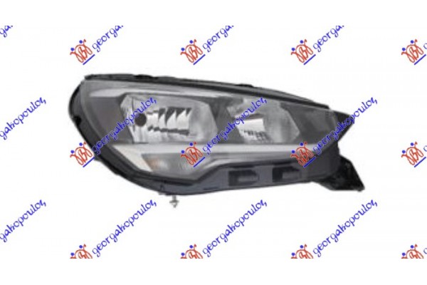 Φανος Εμπρος ΗΛΕΚΤ. (H7/H15) (E) (DEPO) Δεξια Opel Corsa F 19-23 - 610105131